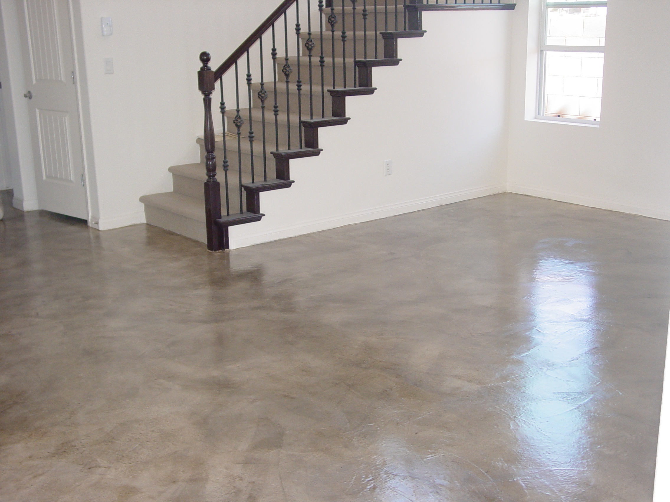 Interior Stain Your Garage Floor